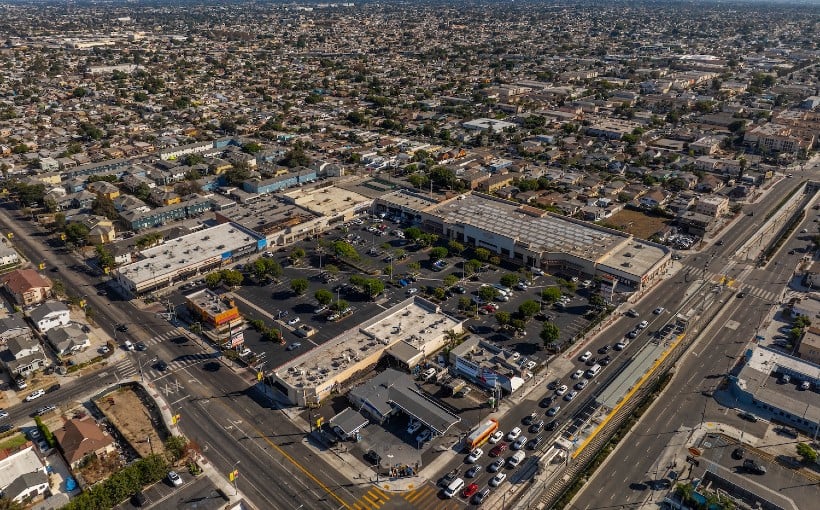 CA Crenshaw Plaza Los Angeles Land