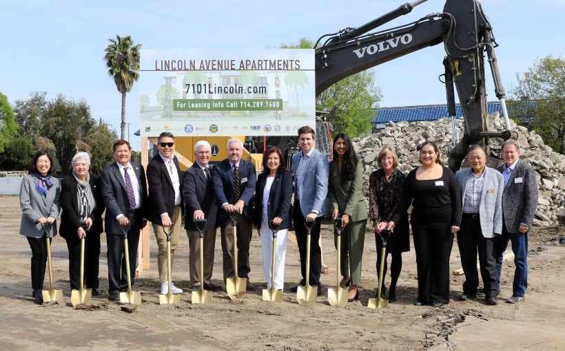 CA Lincoln Avenue Apartments Buena Park Groundbreaking Latest News